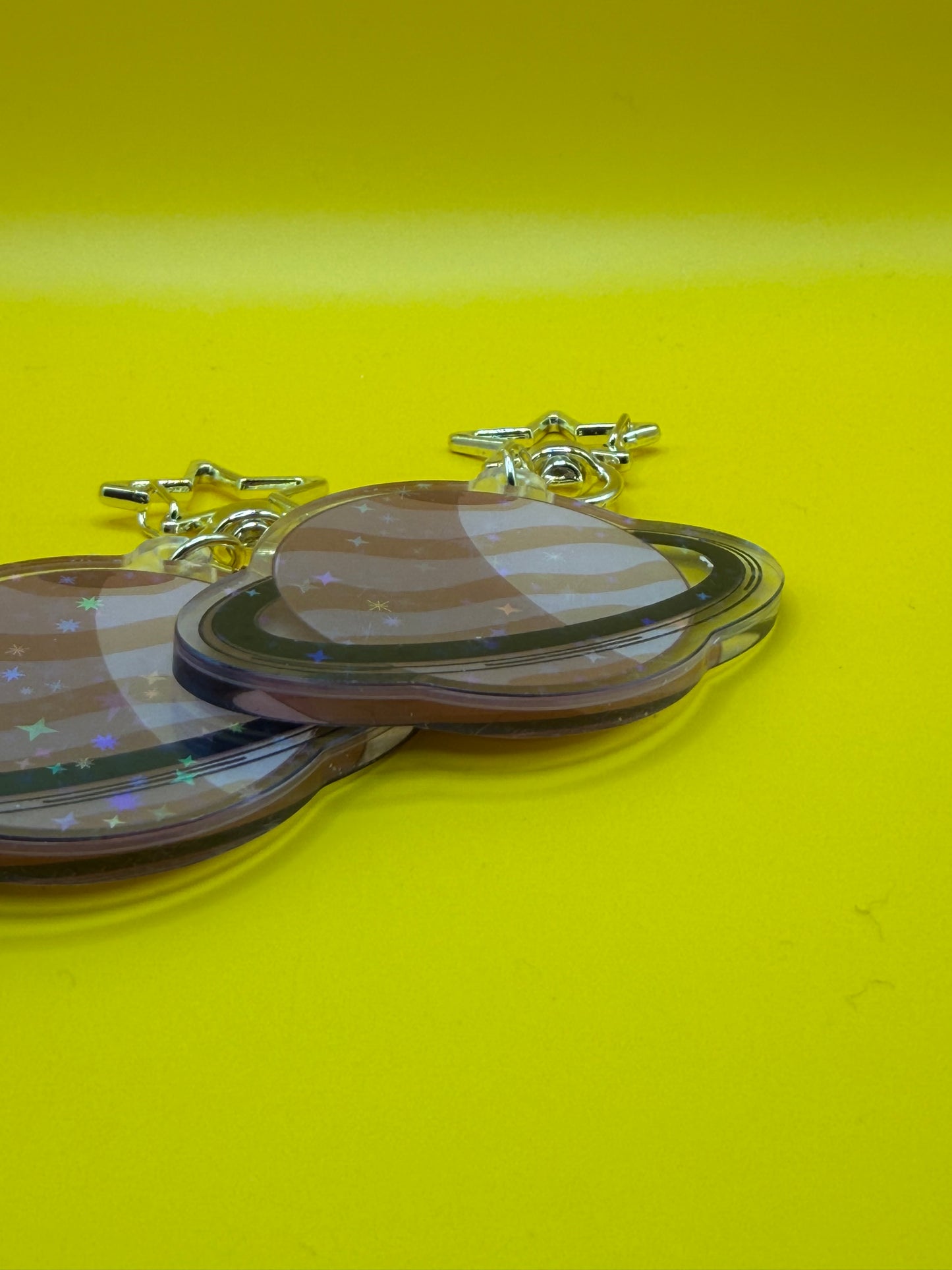 Saturn Acrylic Keychain
